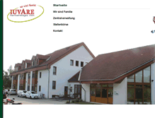 Tablet Screenshot of iuvare.de